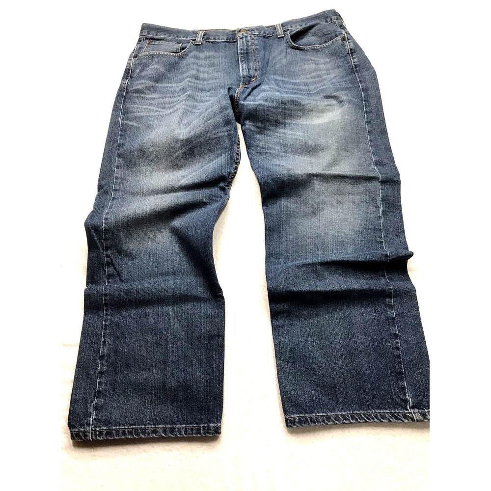LEVIS 569 Jean Men 38X30 (40 actual) Loose Straight Whisker Denim Baggy Wide Leg